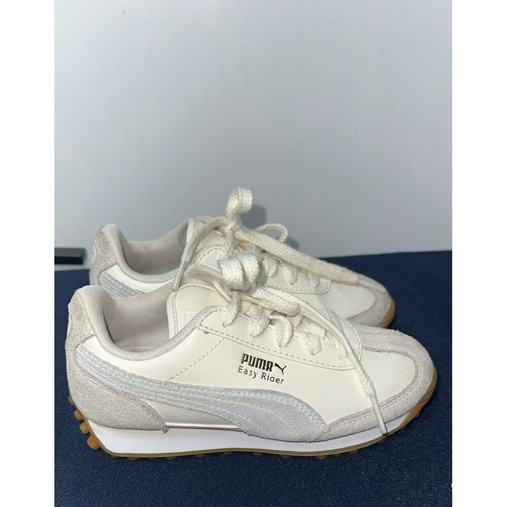 Puma | Easy Rider Mix PS Frosted Ivory Sneaker | Youth 
Size US 12C